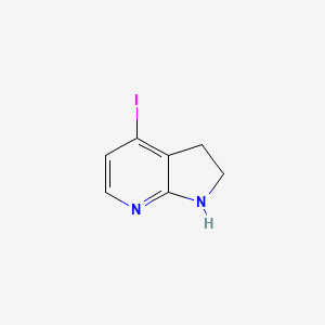 4-Iodo-2,3-dihydro-1H-pyrrolo[2,3-B]pyridine