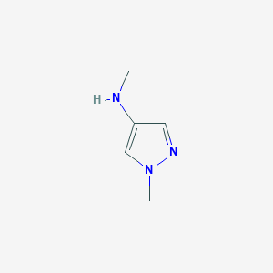 molecular formula C5H9N3 B3043893 N,1-dimethyl-1H-pyrazol-4-amine CAS No. 948572-94-9