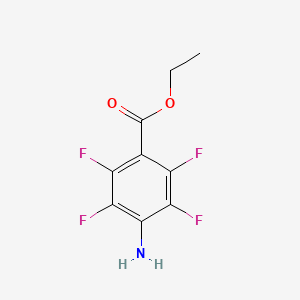 molecular formula C9H7F4NO2 B3043899 4-氨基-2,3,5,6-四氟苯甲酸乙酯 CAS No. 950-68-5