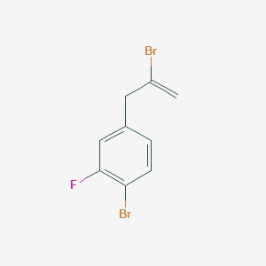 2-Bromo-3-(4-bromo-3-fluorophenyl)-1-propene