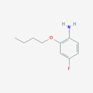 molecular formula C10H14FNO B3043928 2-Butoxy-4-fluoroaniline CAS No. 954267-65-3