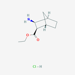 Ethyl 3-exo-aminobicyclo[2.2.1]heptane-2-exo-carboxylate hydrochloride