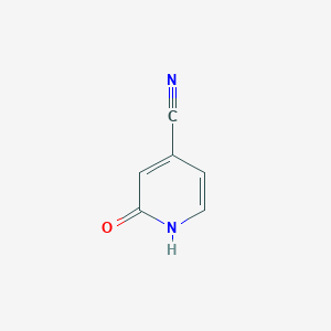 molecular formula C6H4N2O B3043947 2-Hydroxyisonicotinonitrile CAS No. 95891-29-5