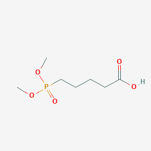 molecular formula C7H15O5P B3043964 5-dimethoxyphosphorylpentanoic Acid CAS No. 959580-89-3
