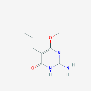 2-Amino-5-butyl-6-methoxypyrimidin-4-ol