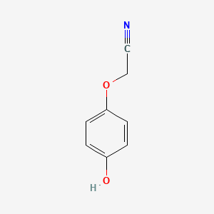 molecular formula C8H7NO2 B3043979 2-(4-Hydroxyphenoxy)acetonitrile CAS No. 96562-56-0