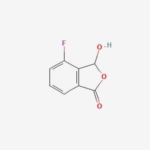 molecular formula C8H5FO3 B3043988 4-Fluoro-3-hydroxyisobenzofuran-1(3H)-one CAS No. 97711-49-4