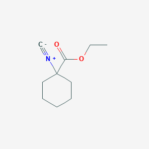 molecular formula C10H15NO2 B3043989 Ethyl 1-isocyanocyclohexanecarboxylate CAS No. 97846-69-0