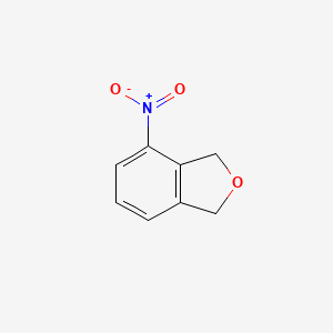 molecular formula C8H7NO3 B3043997 4-硝基-1,3-二氢异苯并呋喃 CAS No. 98475-08-2