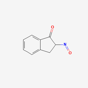 molecular formula C9H7NO2 B3044001 2-亚硝基茚满-1-酮 CAS No. 98589-41-4