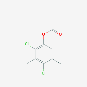 molecular formula C10H10Cl2O2 B3044012 3,5-Xylenol, 2,4-dichloro-, acetate CAS No. 99421-62-2