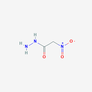 molecular formula C2H5N3O3 B3044017 2-硝基乙酰肼 CAS No. 99709-16-7