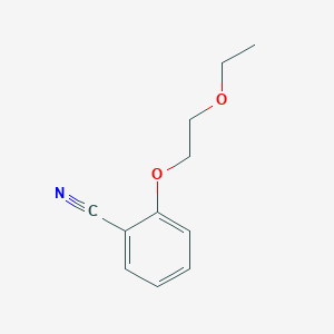 molecular formula C11H13NO2 B3044018 2-(2-Ethoxyethoxy)benzonitrile CAS No. 99854-87-2