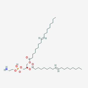 molecular formula C41H78NO8P B3044029 1,2-二-[(9E)-十八碳烯酰]-sn-甘油-3-磷酸乙醇胺 CAS No. 19805-18-6