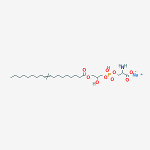 molecular formula C24H45NNaO9P B3044047 18:1 Lyso PS CAS No. 326589-90-6