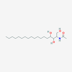molecular formula C20H41NO4 B3044064 N-(1,3,4-三羟基十八烷-2-基)乙酰胺 CAS No. 475995-69-8