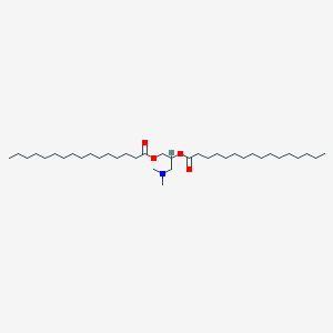 Hexadecanoic acid 1-dimethylaminomethyl-2-hexadecanoyloxy-ethyl ester