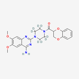 molecular formula C23H25N5O5 B3044108 Doxazosin D8 CAS No. 1126848-44-9