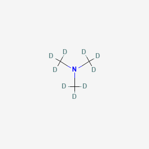 molecular formula C3H9N B3044110 Trimethyl-d9-amine CAS No. 13960-80-0