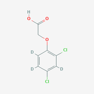 molecular formula C8H6Cl2O3 B3044113 2-(2,4-二氯-3,5,6-三氘代苯氧基)乙酸 CAS No. 202480-67-9