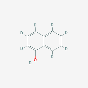 molecular formula C10H8O B3044119 1,2,3,4,5,6,7-Heptadeuterio-8-deuteriooxynaphthalene CAS No. 207569-03-7