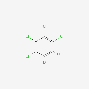 molecular formula C6H2Cl4 B3044123 1,2,3,4-Tetrachlorobenzene-D2 CAS No. 2199-73-7