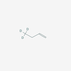 molecular formula C4H8 B3044129 4,4,4-三氘丁-1-烯 CAS No. 23086-03-5
