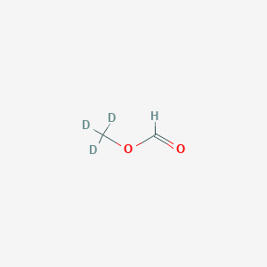 molecular formula C2H4O2 B3044133 Methyl-d3 formate CAS No. 23731-39-7