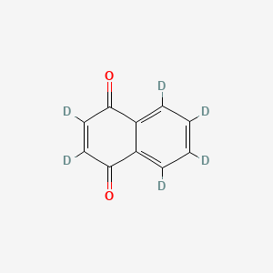 molecular formula C10H6O2 B3044141 1,4-Naphthoquinone-d6 CAS No. 26473-08-5