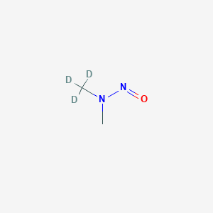 molecular formula C2H6N2O B3044148 N-Methyl-N-(trideuteriomethyl)nitrous amide CAS No. 32745-07-6