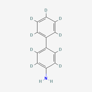 molecular formula C12H11N B3044153 4-Aminobiphenyl D9 CAS No. 344298-96-0