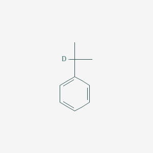 molecular formula C9H12 B3044170 2-Phenylpropane-2-D1 CAS No. 4019-54-9