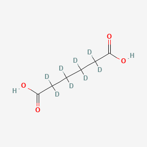 molecular formula C6H10O4 B3044178 Hexanedioic-d8 Acid CAS No. 52089-65-3