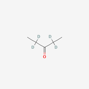 molecular formula C5H10O B3044191 3-Pentanone-2,2,4,4-D4 CAS No. 6400-97-1