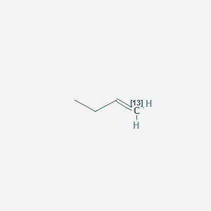 molecular formula C4H8 B3044201 1-丁烯-1-13C CAS No. 71057-26-6