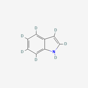 molecular formula C8H7N B3044205 Indole-d7 CAS No. 73509-20-3