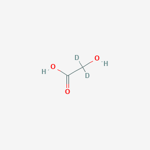 molecular formula C2H4O3 B3044208 乙醇酸-2,2-D2 CAS No. 75502-10-2