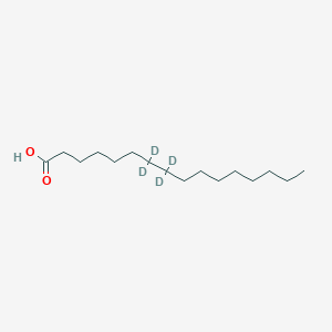 molecular formula C16H32O2 B3044209 Hexadecanoic-7,7,8,8-D4 acid CAS No. 75736-49-1