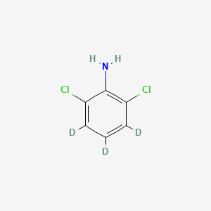 molecular formula C6H5Cl2N B3044212 2,6-Dichloroaniline-3,4,5-D3 CAS No. 77435-48-4