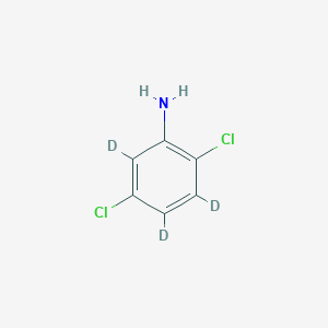 molecular formula C6H5Cl2N B3044215 2,5-Dichloroaniline-3,4,6-D3 CAS No. 783321-80-2
