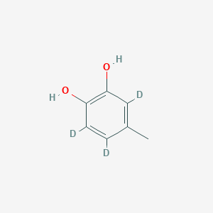 3,4,6-Trideuterio-5-methylbenzene-1,2-diol