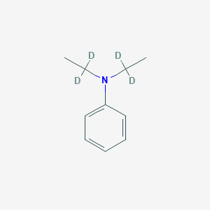 molecular formula C10H15N B3044222 N,N-Bis(1,1-dideuterioethyl)aniline CAS No. 87385-39-5
