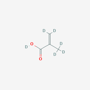 molecular formula C4H6O2 B3044229 Methacrylic acid-D6 CAS No. 92140-95-9