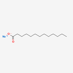 molecular formula C13H25NaO2 B3044290 Sodium tridecanoate CAS No. 3015-50-7