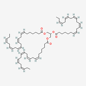 molecular formula C69H104O6 B3044295 Tridocosapentaenoin CAS No. 370066-49-2