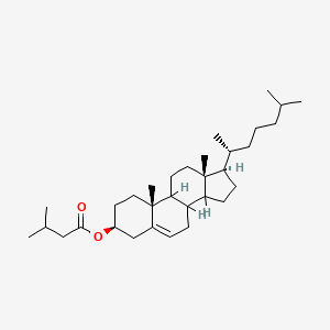 molecular formula C32H54O2 B3044297 Cholest-5-en-3beta-yl isovalerate CAS No. 41328-97-6