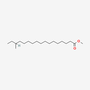 molecular formula C19H38O2 B3044304 Methyl 15-methylheptadecanoate CAS No. 54833-55-5