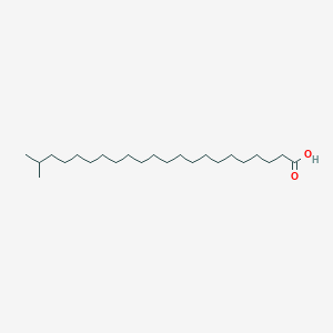 molecular formula C23H46O2 B3044309 21-甲基二十二烷酸 CAS No. 59708-74-6