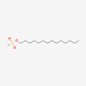 molecular formula C15H32O3S B3044311 Tetradecyl methanesulfonate CAS No. 6222-16-8