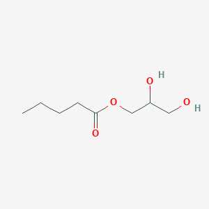 molecular formula C8H16O4 B3044312 2,3-Dihydroxypropyl pentanoate CAS No. 64633-17-6